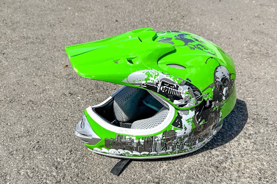 Enduro Kinder Helm